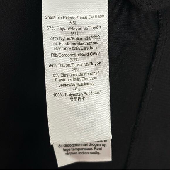 DKNY Black Sport Track Jacket Black Medium - Picture 5 of 8